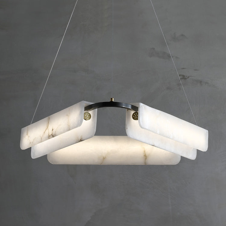 Delia Alabaster Chandelier - JutuLight