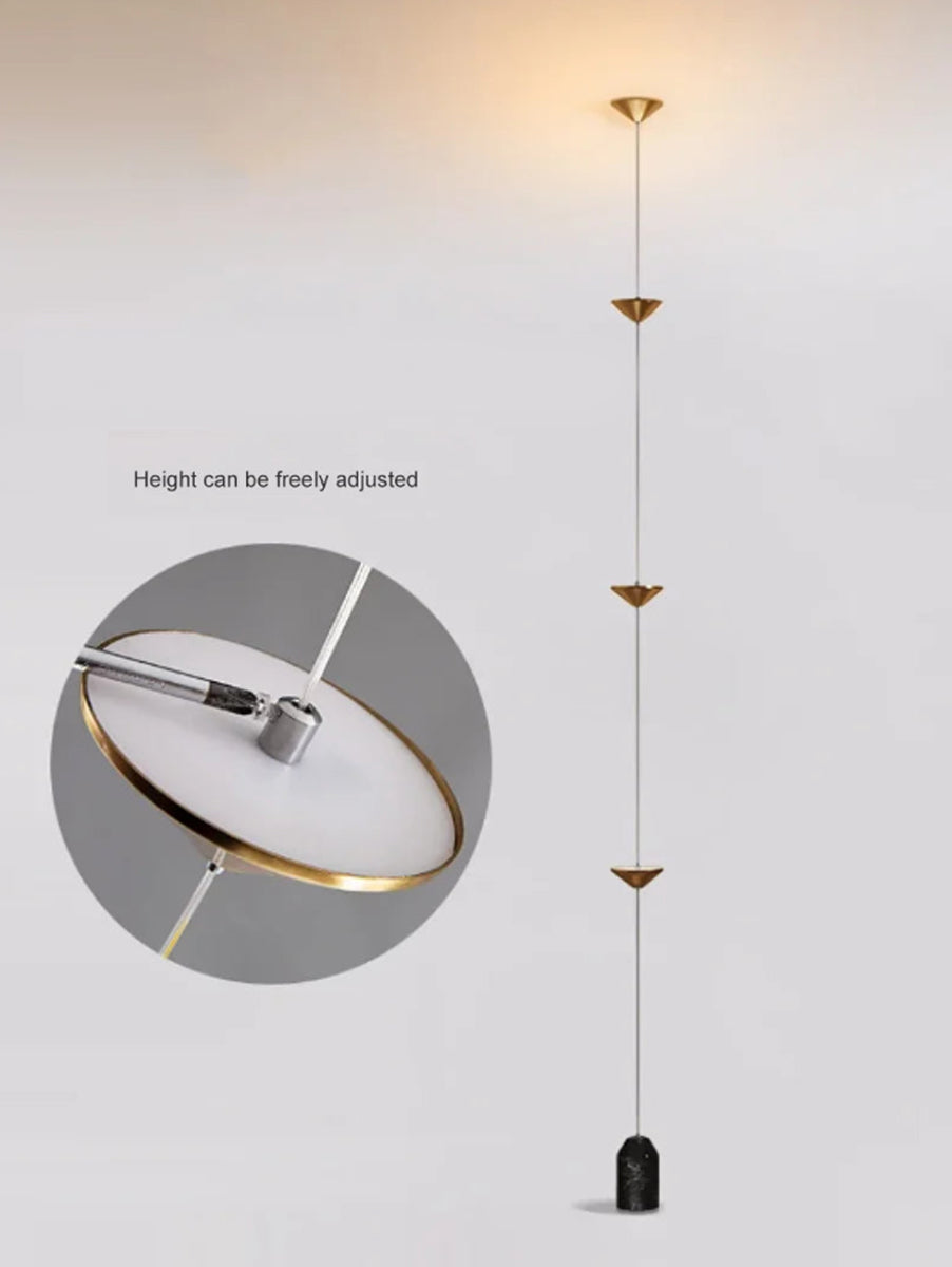 Linear Pendant Floor-to-Ceiling Lamp - JutuLight