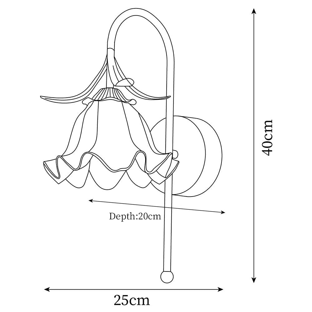 Luna Flower Wall Lamp