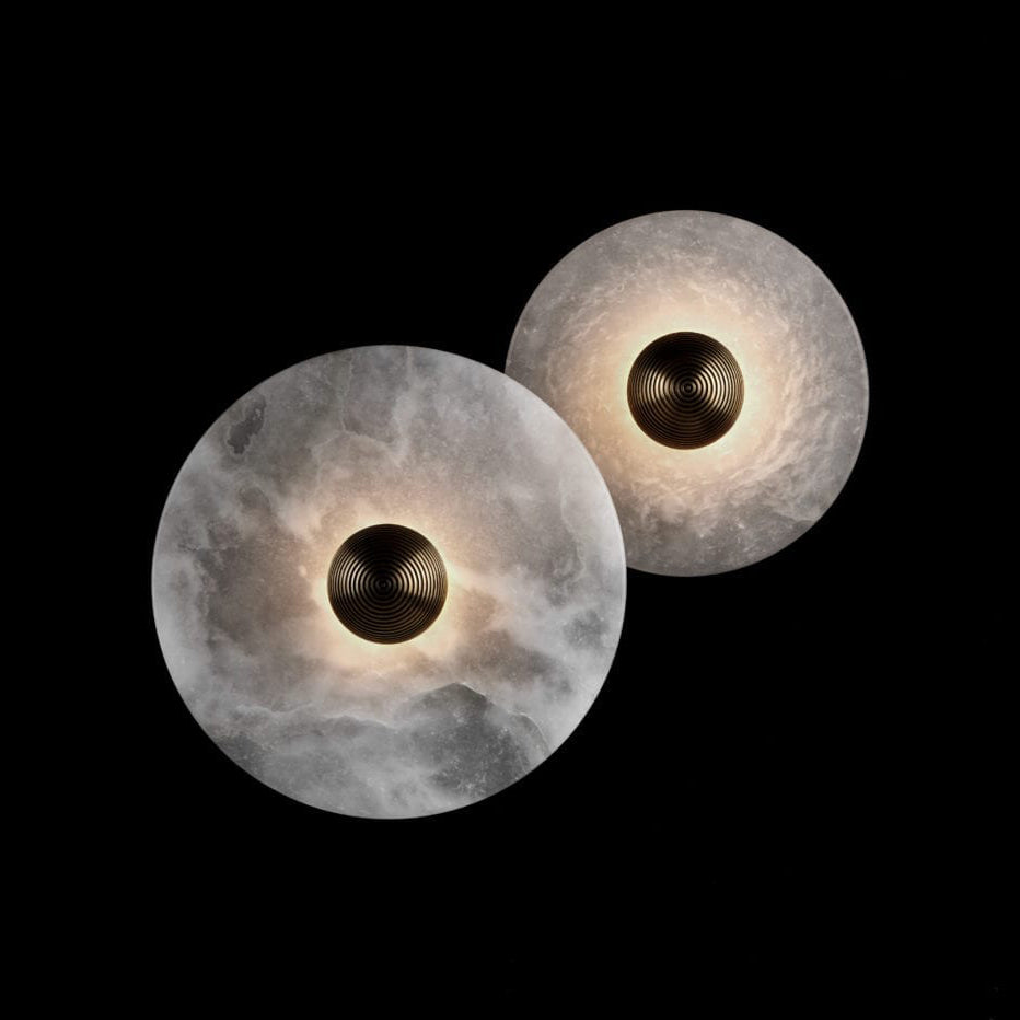 Alabaster Planes Wall Lamp - JutuLight