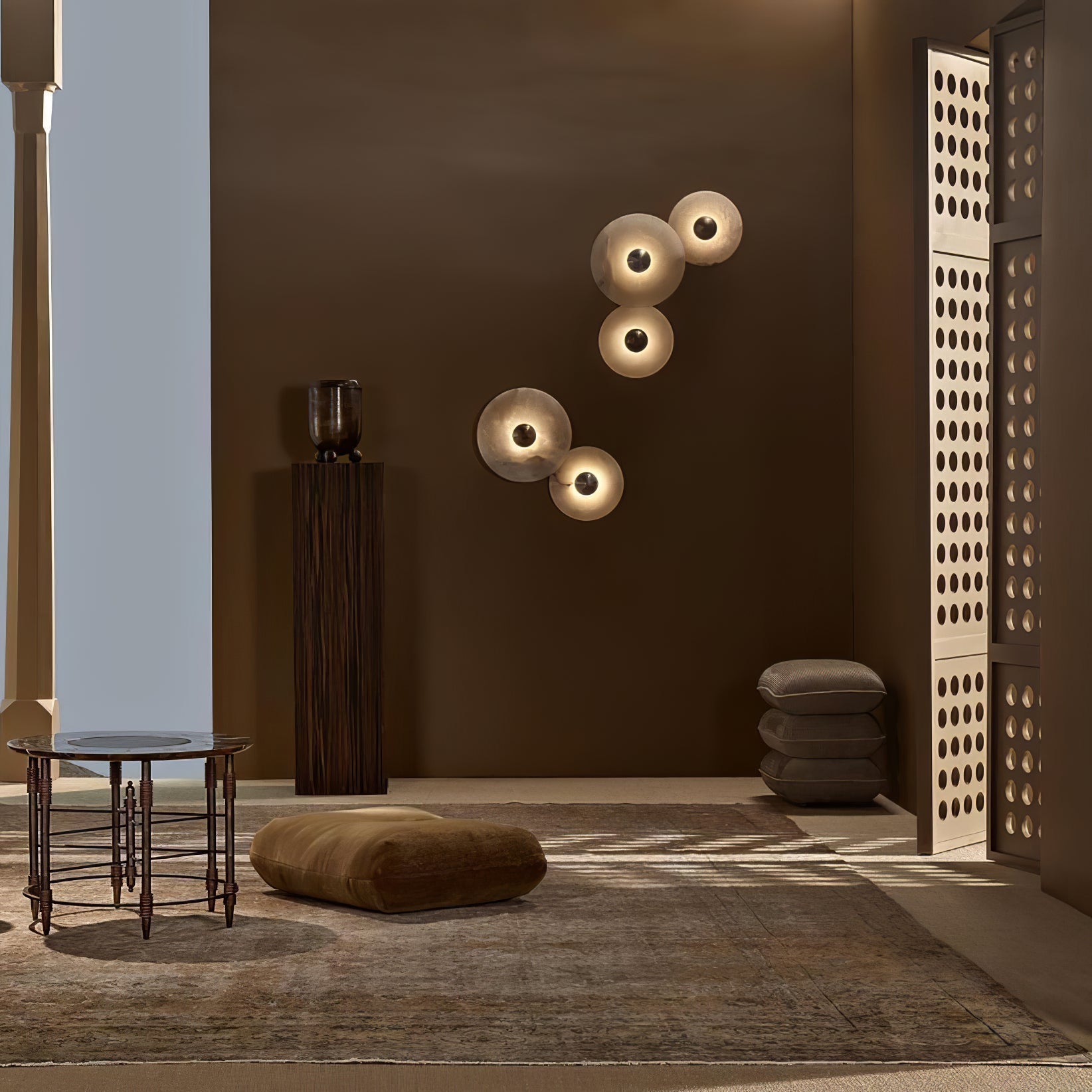 Alabaster Planes Wall Lamp - JutuLight