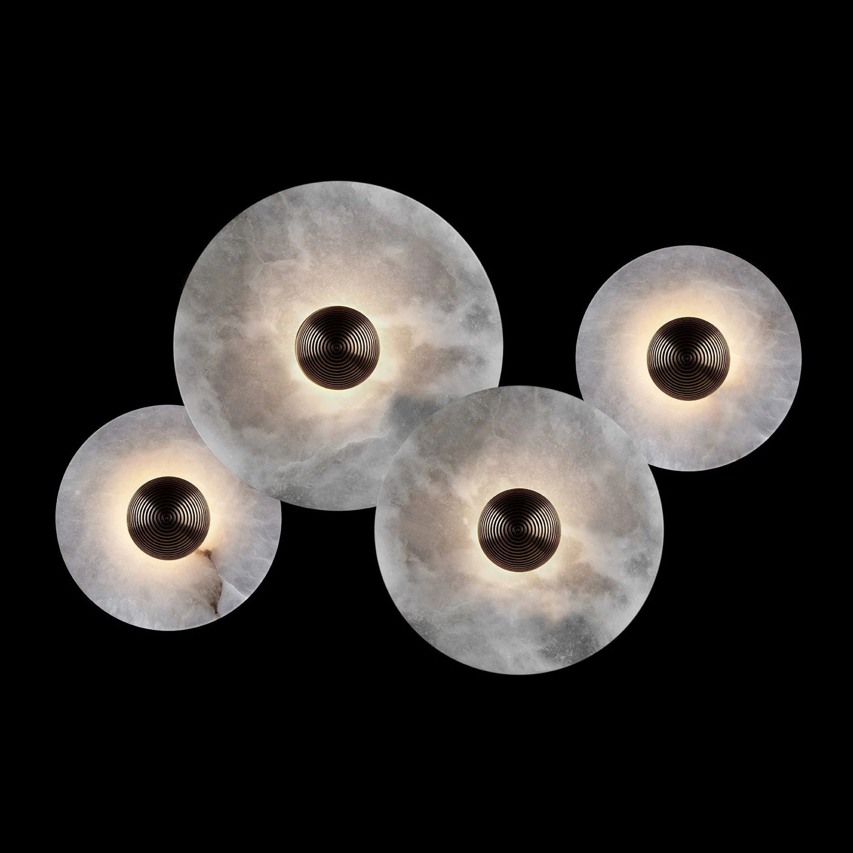 Alabaster Planes Wall Lamp - JutuLight