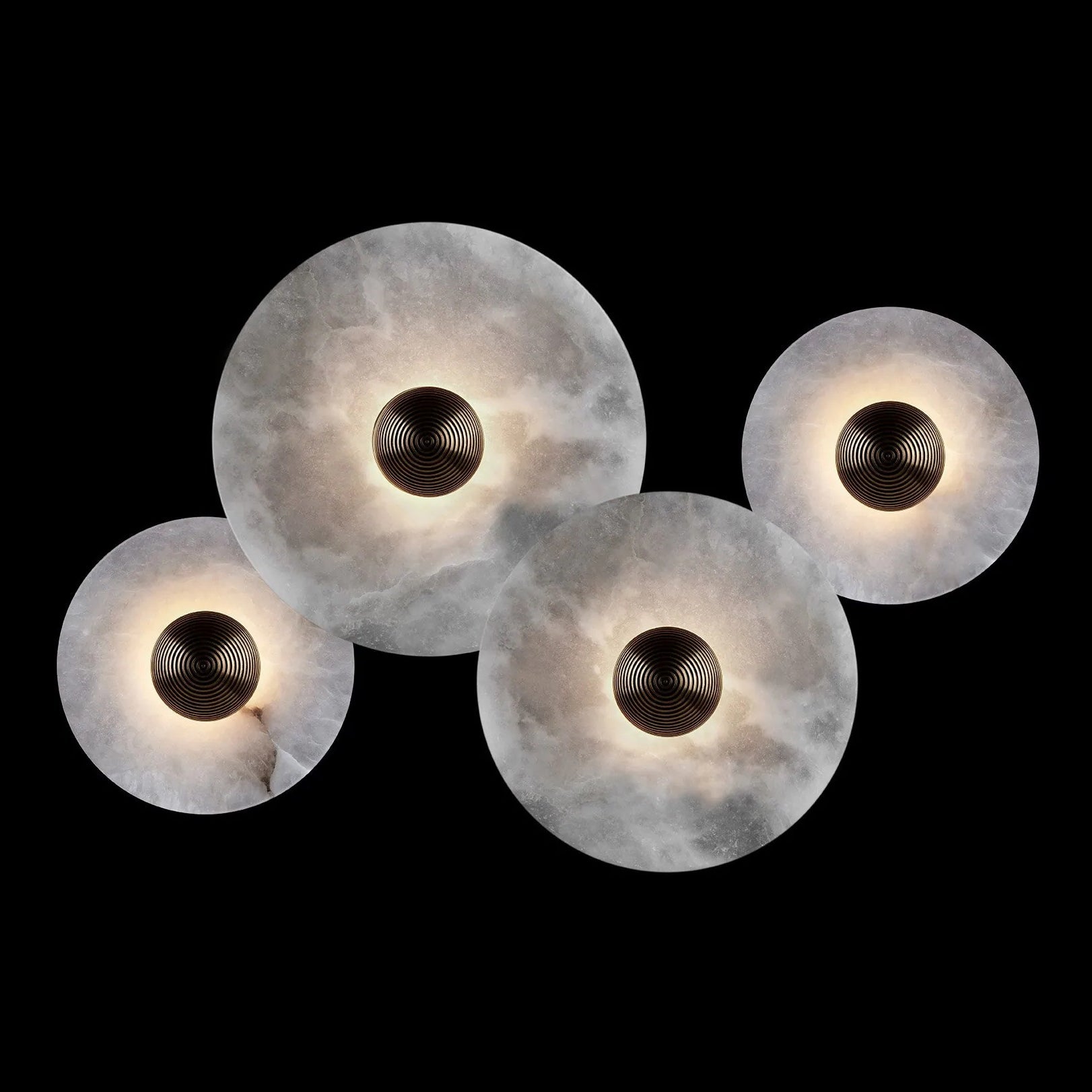 Alabaster Planes Wall Lamp - JutuLight