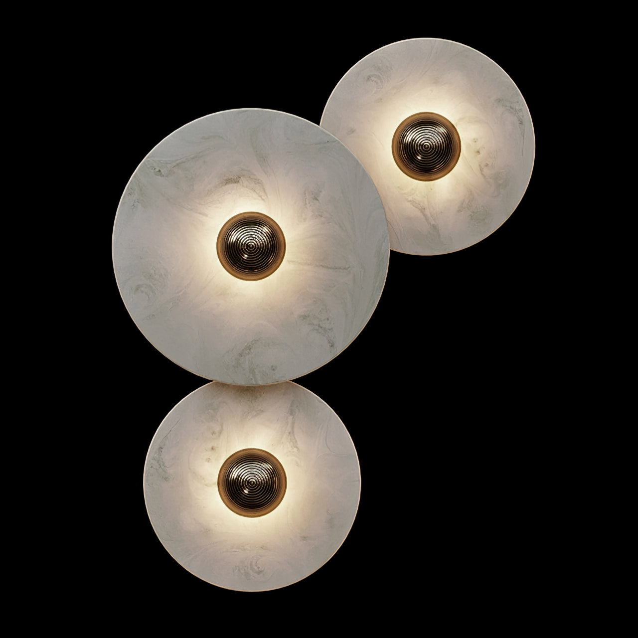 Alabaster Planes Wall Lamp - JutuLight