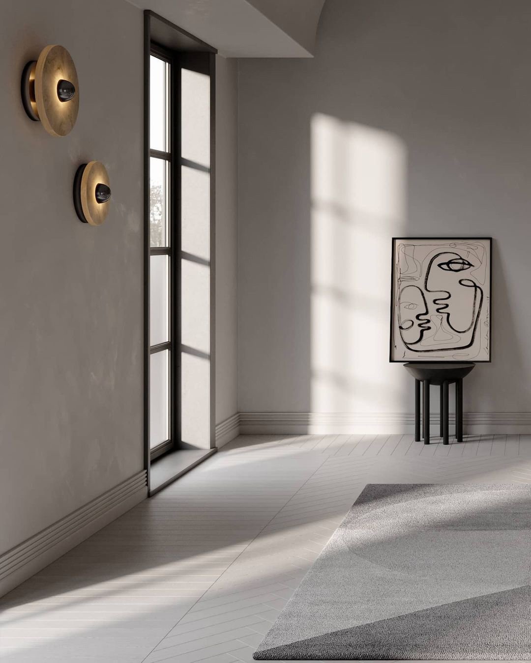 Alabaster Planes Sconce - JutuLight