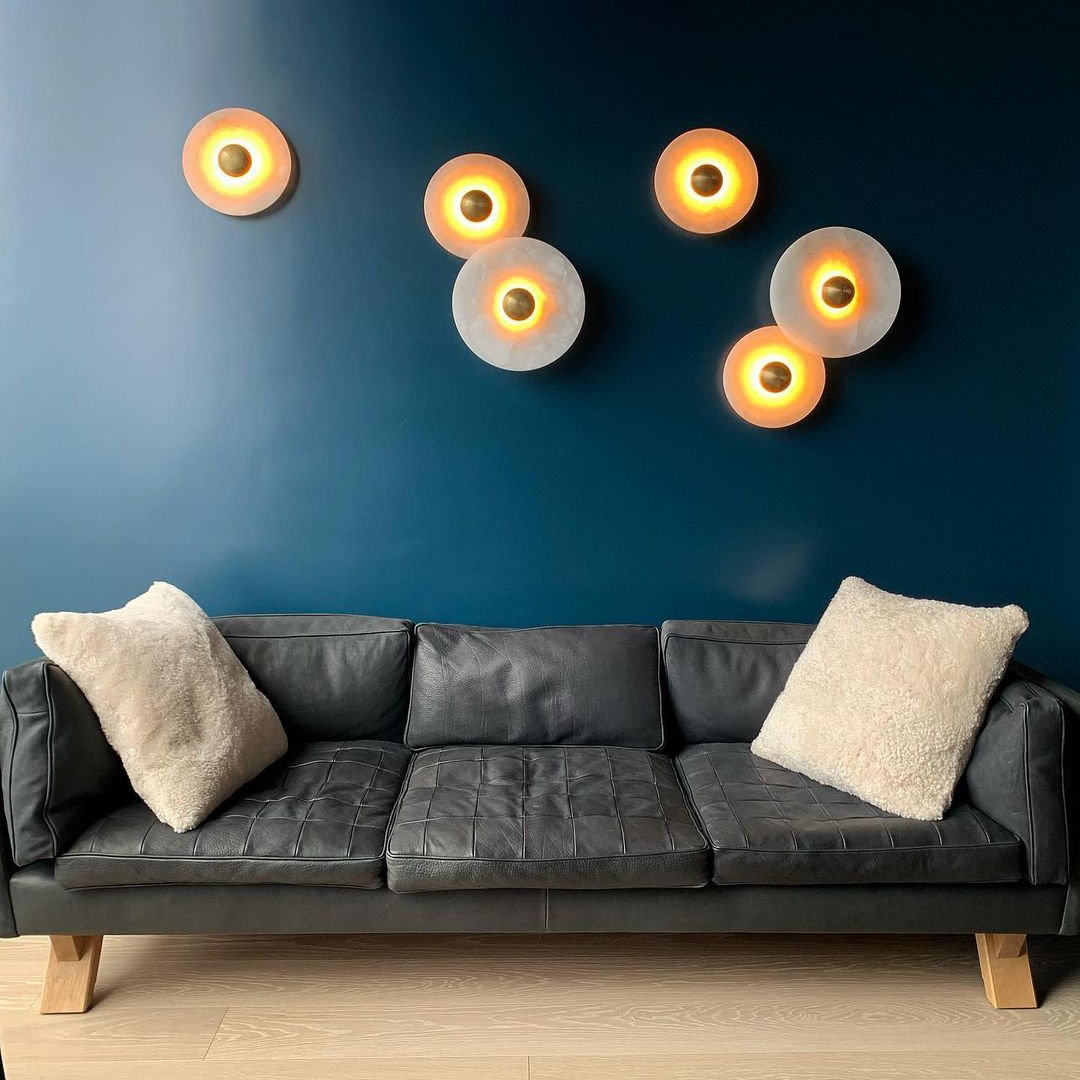 Alabaster Planes Sconce - JutuLight