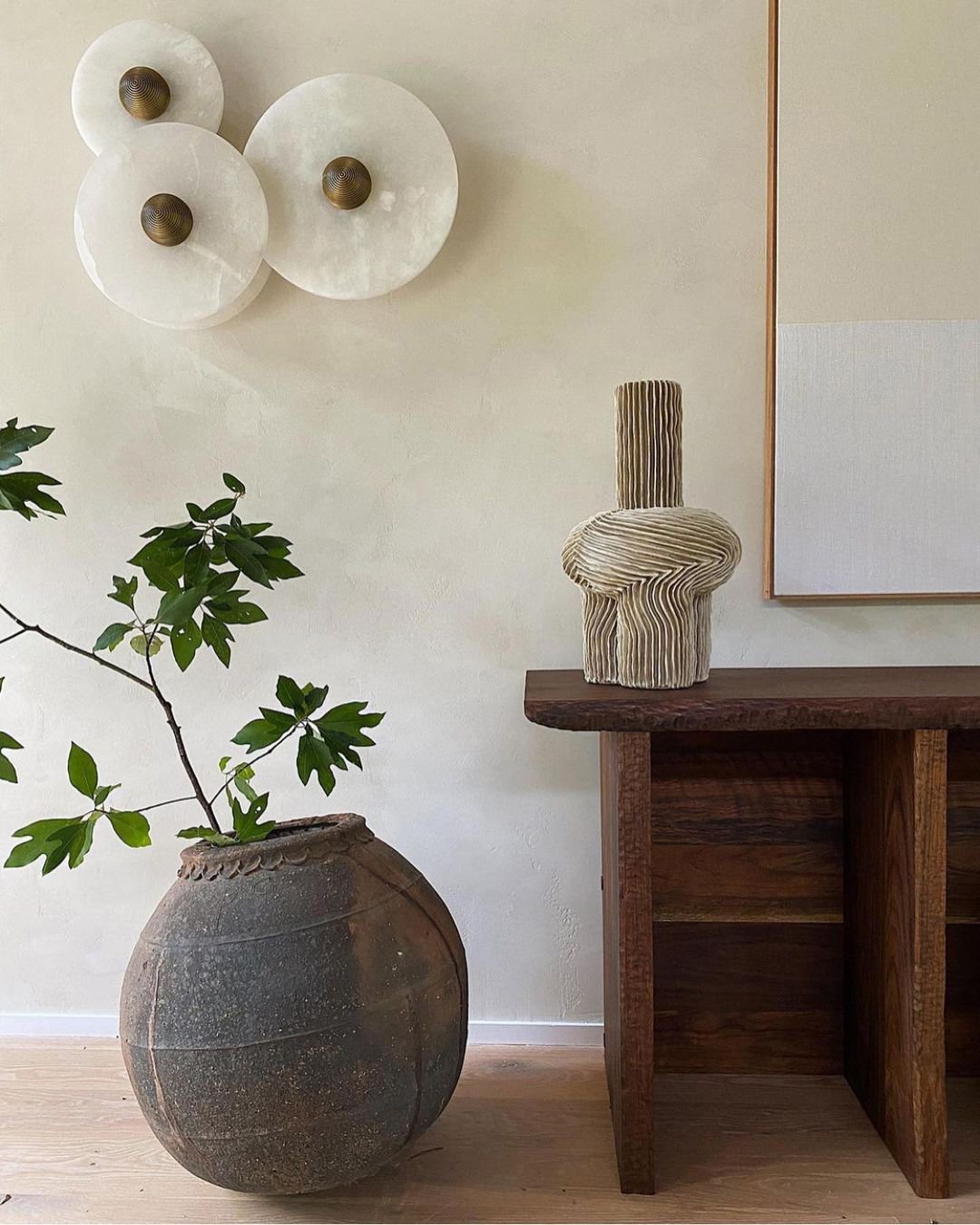 Alabaster Planes Sconce - JutuLight