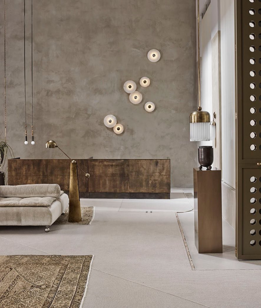 Alabaster Planes Sconce - JutuLight