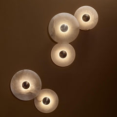 Alabaster Planes Sconce - JutuLight