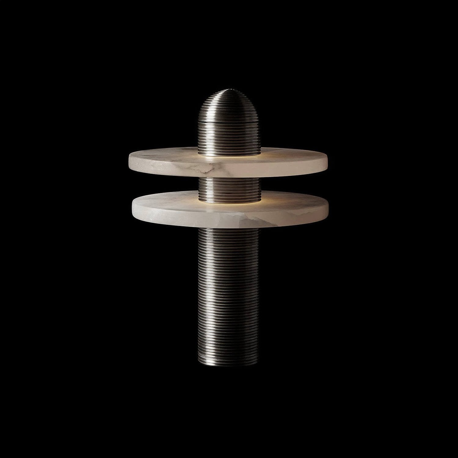 Alabaster Planes Table Lamp - JutuLight