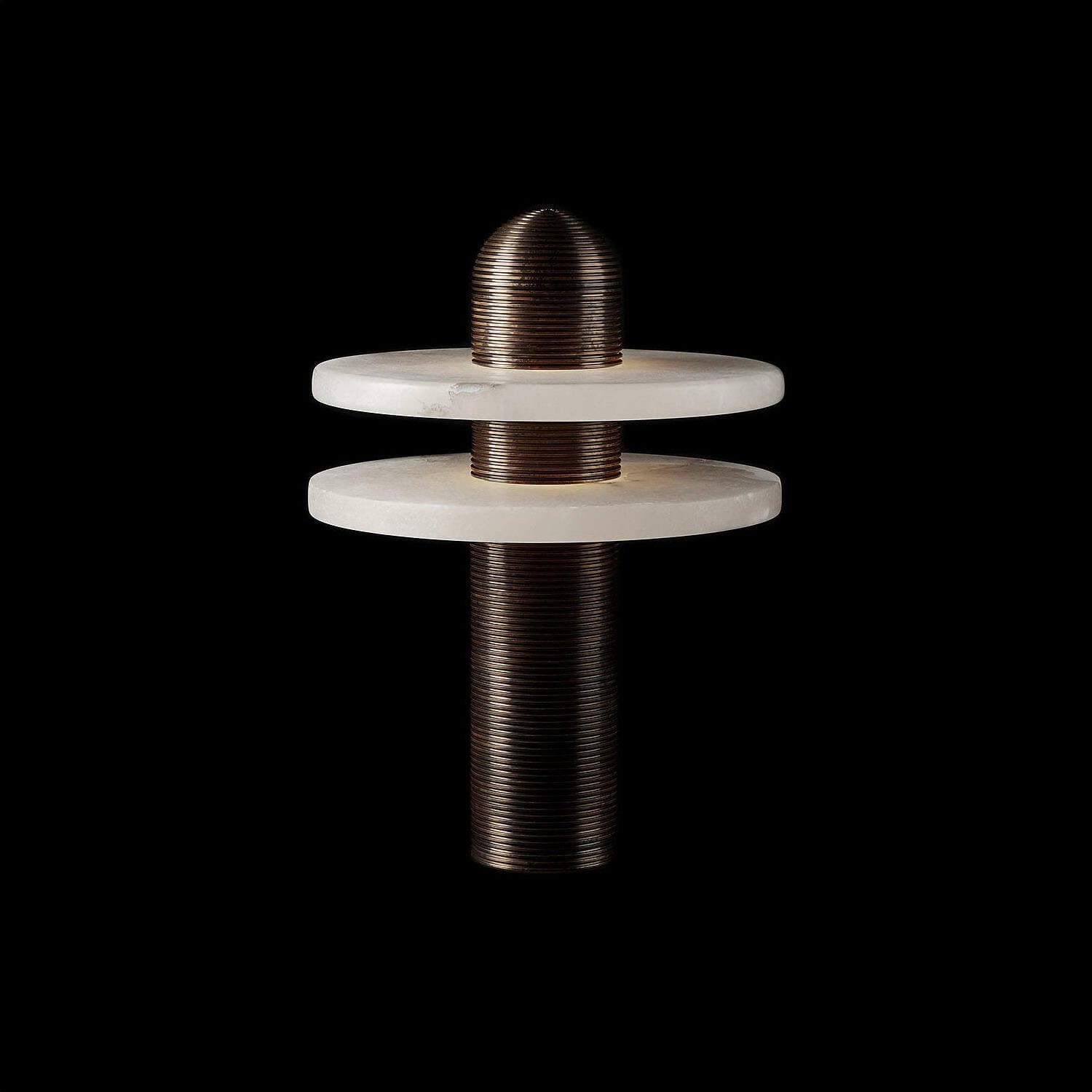 Alabaster Planes Table Lamp - JutuLight
