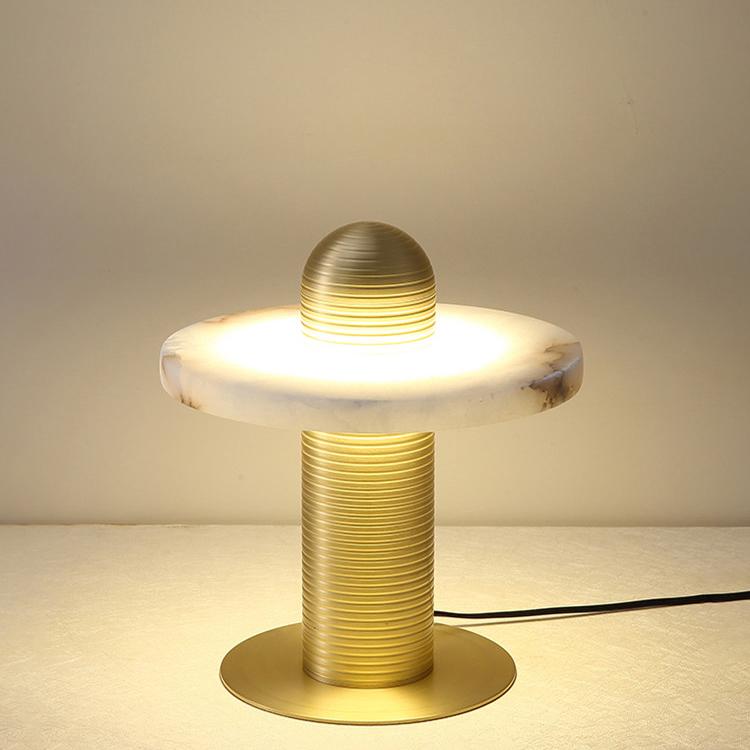 Alabaster Planes Table Lamp - JutuLight