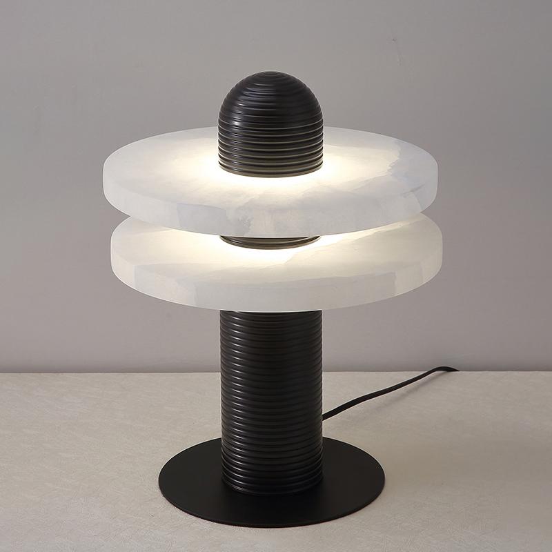 Alabaster Planes Table Lamp - JutuLight