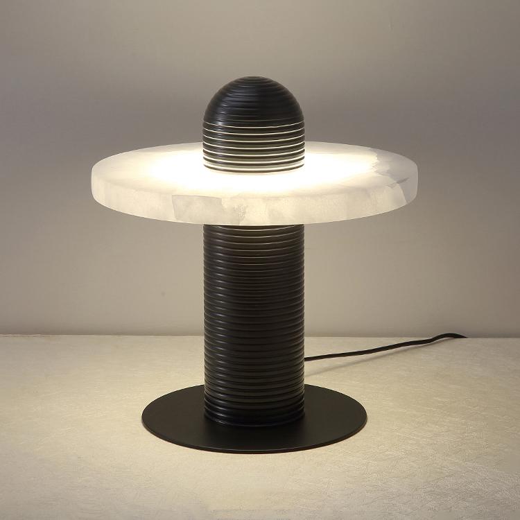 Alabaster Planes Table Lamp - JutuLight