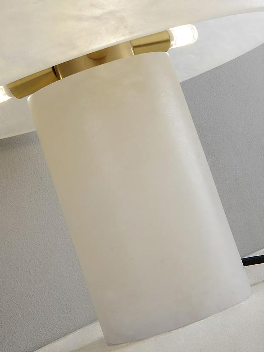 Mushroom Alabaster Table Lamp - JutuLight