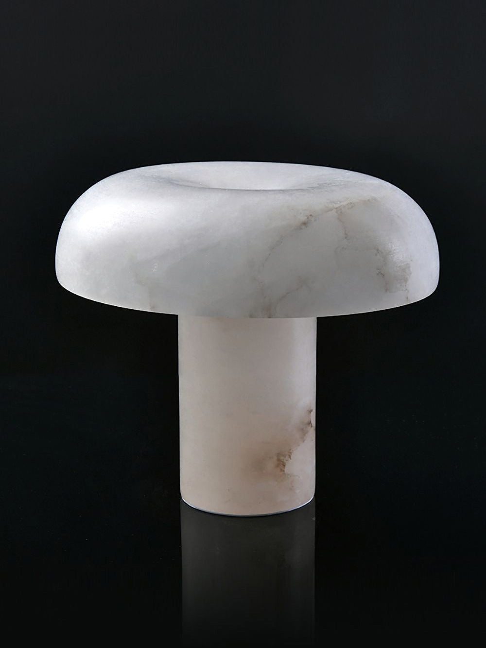 Mushroom Alabaster Table Lamp - JutuLight