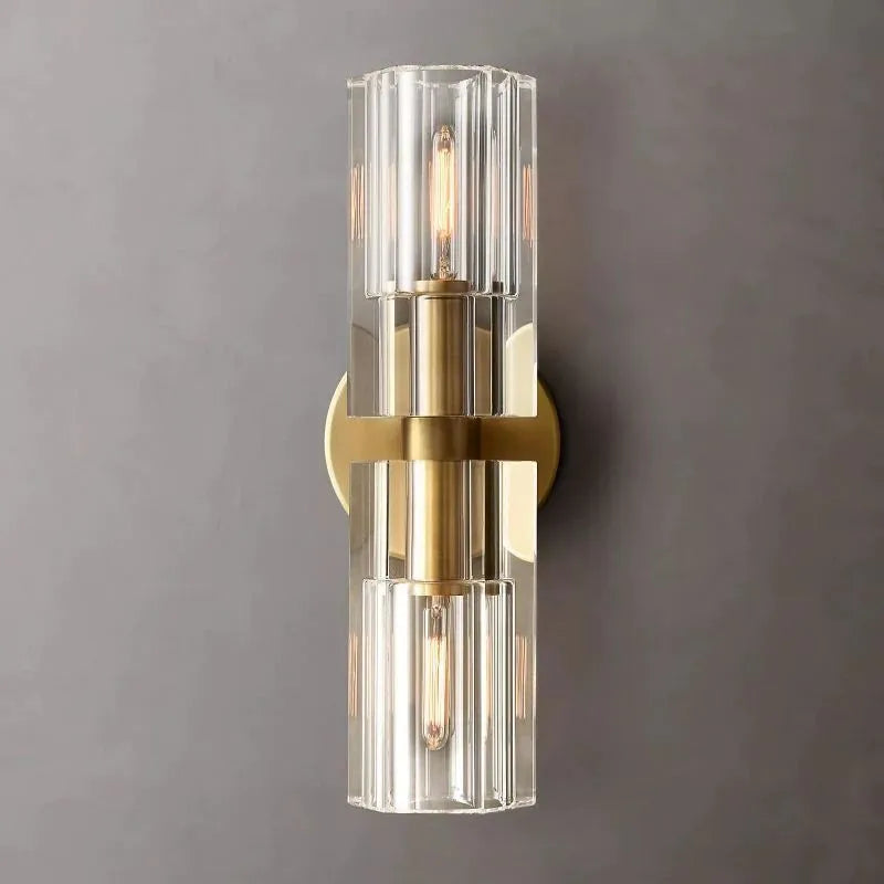 Arcardes Crystal Cup Linear Wall Sconce - JutuLight