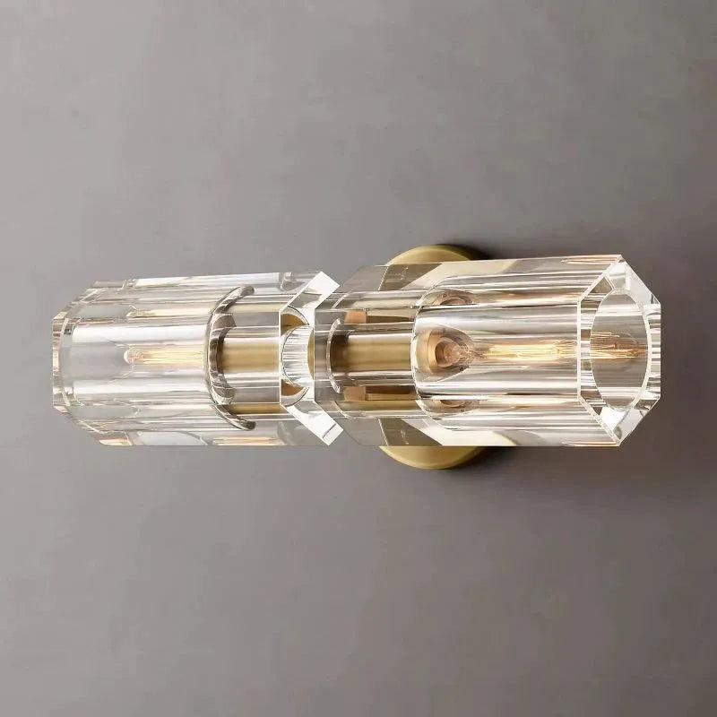 Arcardes Crystal Cup Linear Wall Sconce - JutuLight