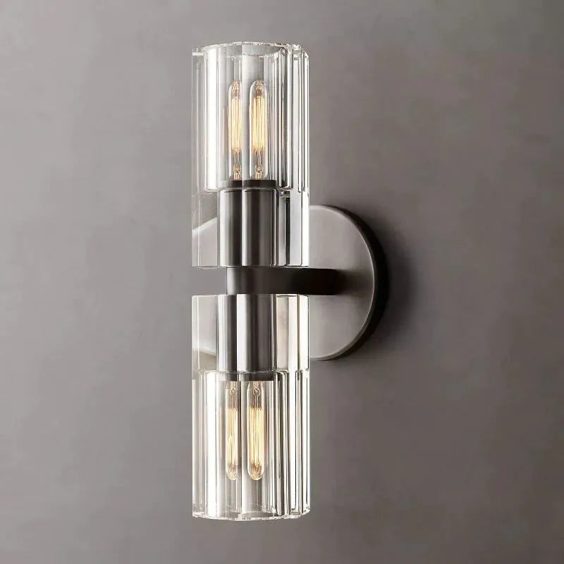 Arcardes Crystal Cup Linear Wall Sconce - JutuLight