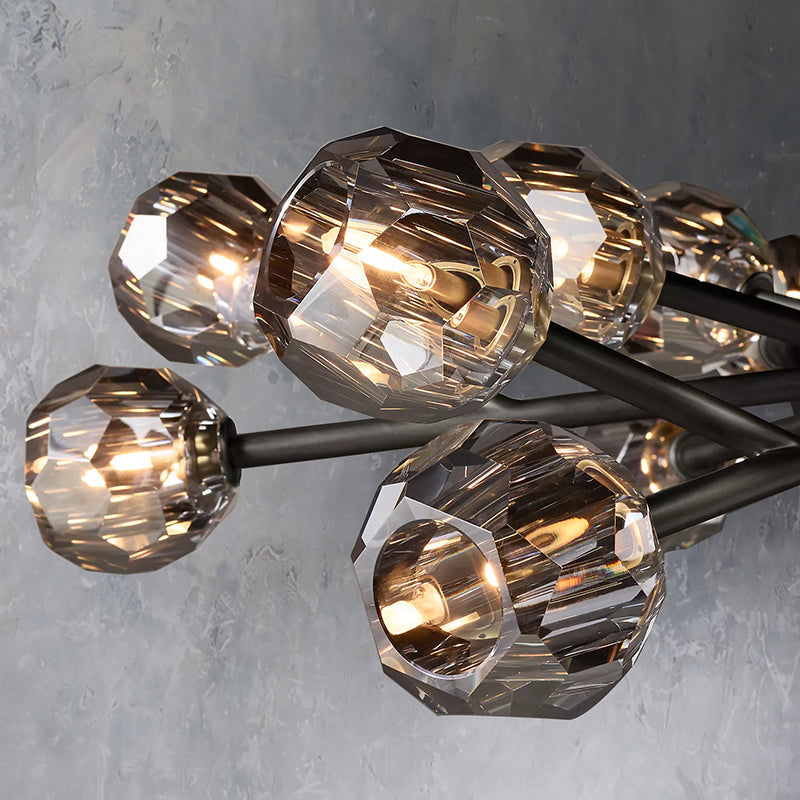 Boule Cristal Round Chandelier 36" - JutuLight