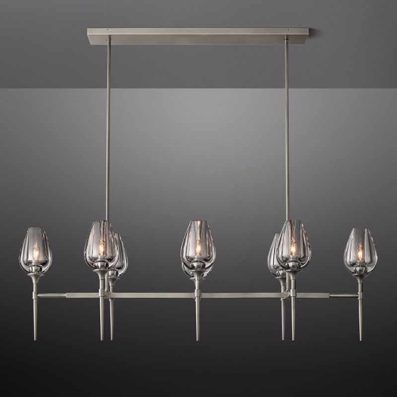 Tulip Linear Chandelier 52 - JutuLight