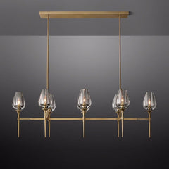 Tulip Linear Chandelier 52 - JutuLight