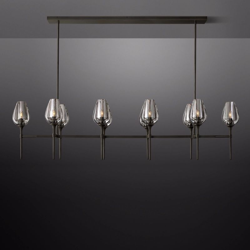 Tulip Linear Chandelier 65 - JutuLight