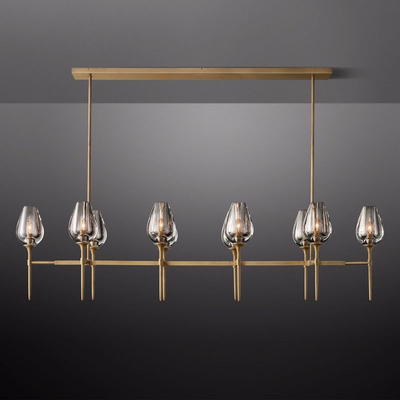 Tulip Linear Chandelier 65 - JutuLight