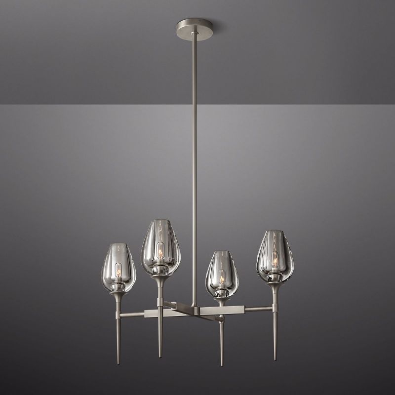 Tulip Round Chandelier 27 - JutuLight