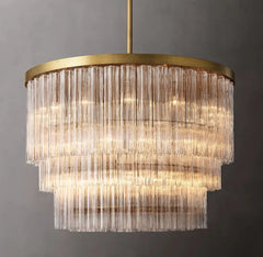 Cielitoe 3-Tier Round Chandelier 48″ 21-Lights - JutuLight