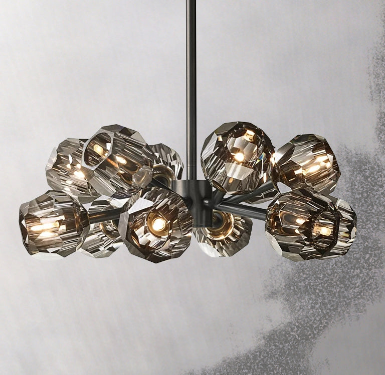 Boule Cristal Round Chandelier 24" - JutuLight