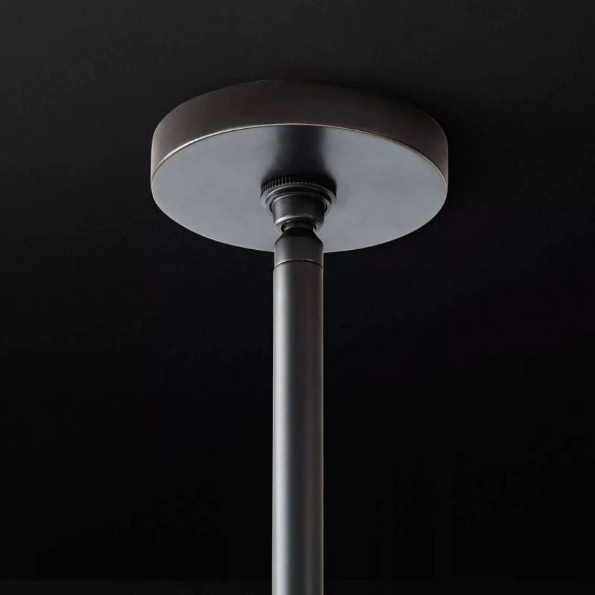 Kuseay Glass Round Chandelier 60" - JutuLight