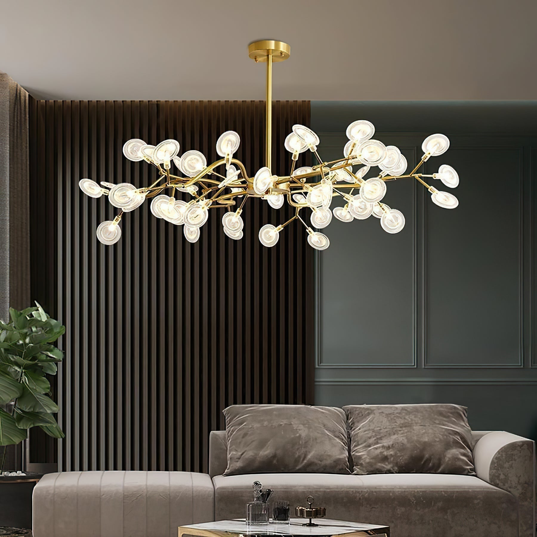 LED Firefly Sputnik Chandelier - JutuLight