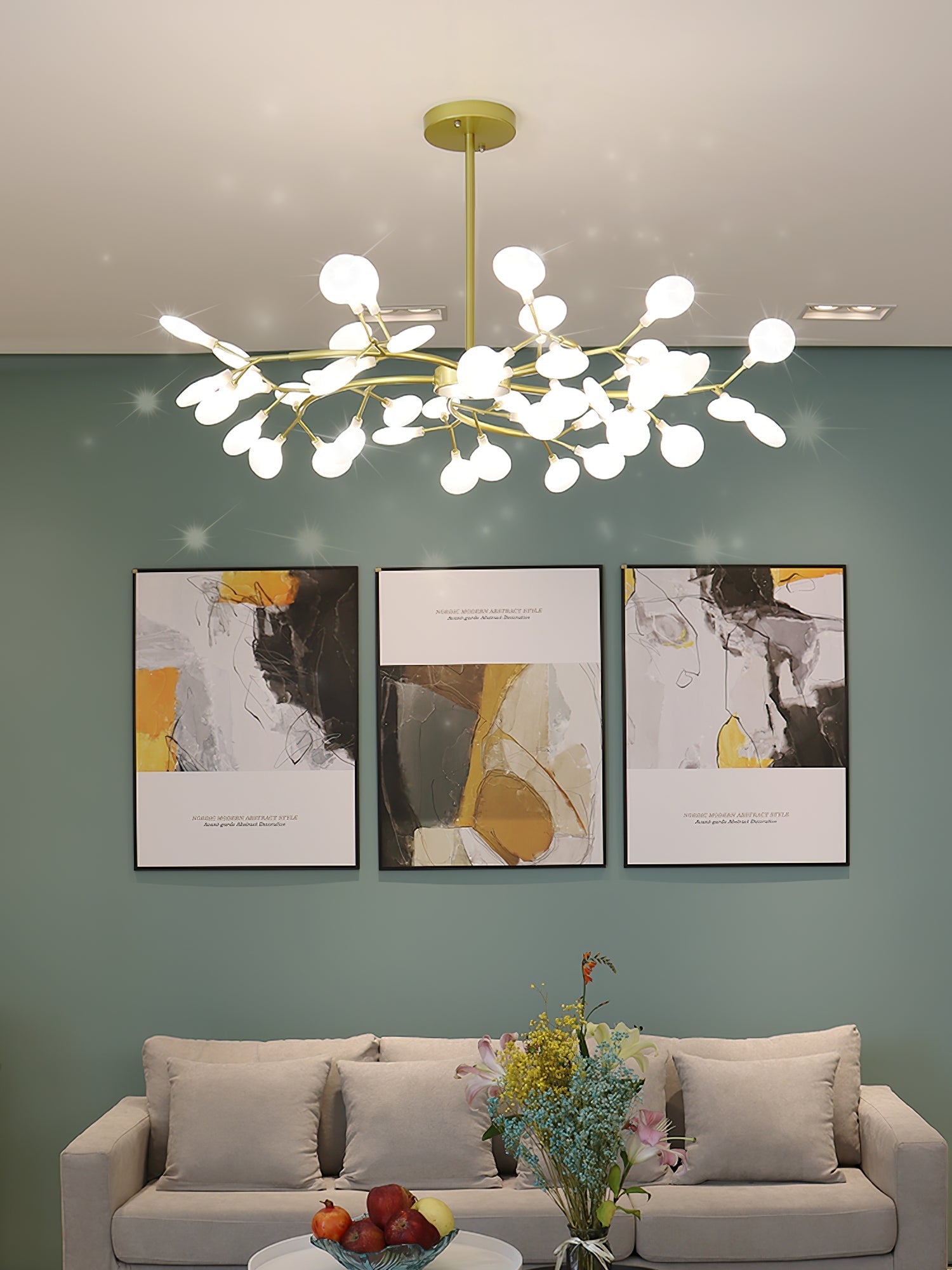 LED Firefly Sputnik Chandelier - JutuLight