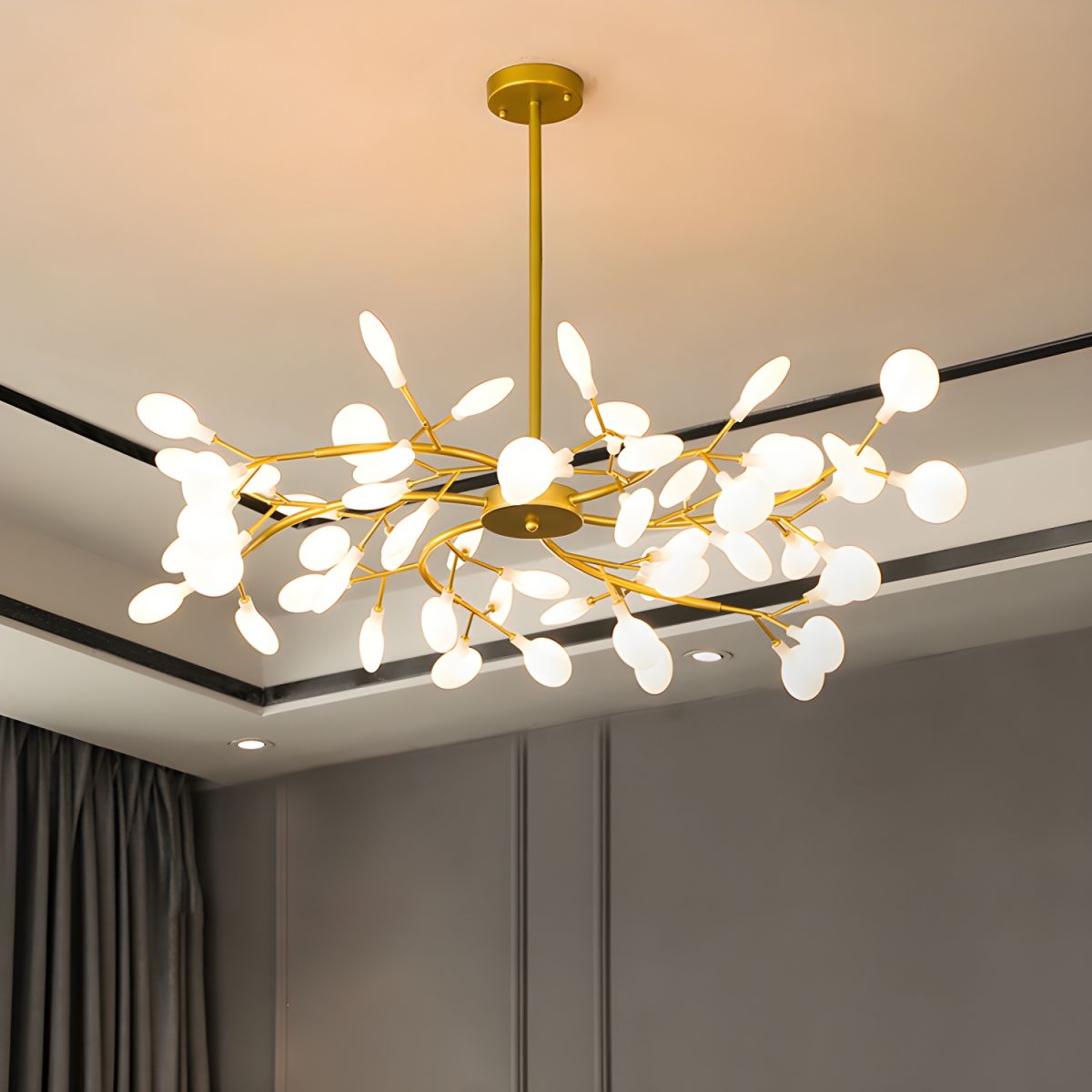 LED Firefly Sputnik Chandelier - JutuLight
