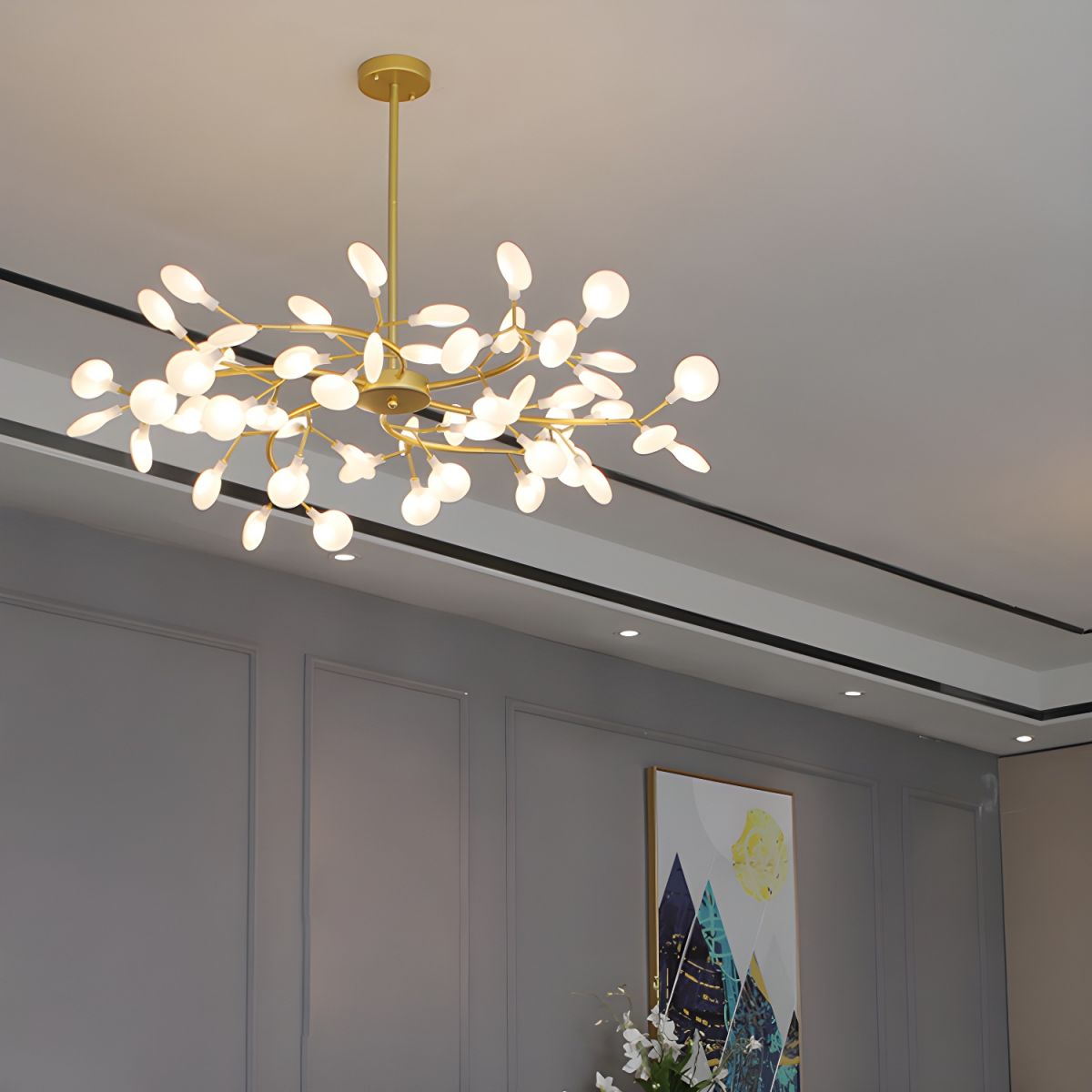 LED Firefly Sputnik Chandelier - JutuLight