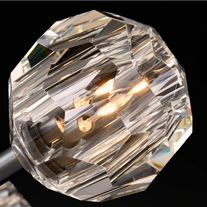 Belle De Crystal Grand Sconce - JutuLight